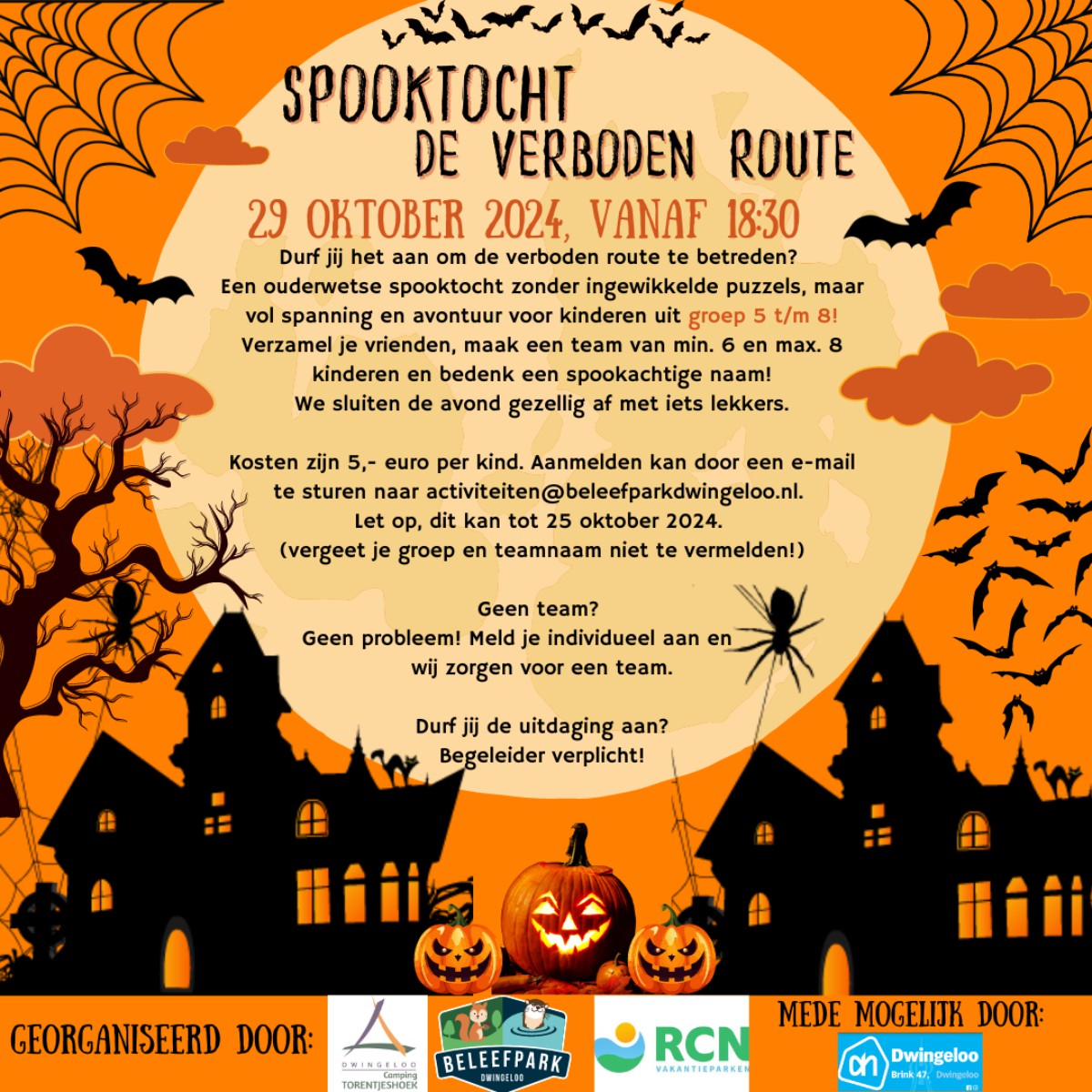 Spooktocht 'De Verboden Route' 2